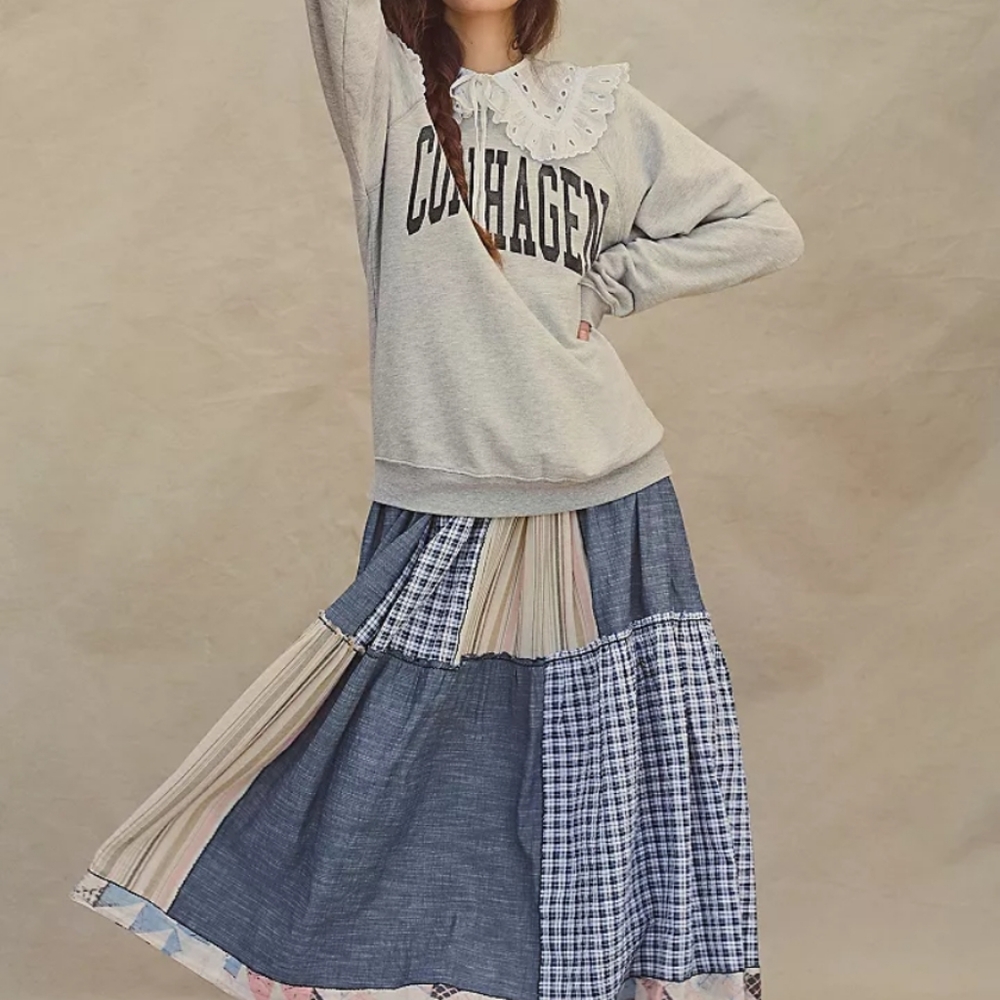 Free People Copanhagen Retrobrand Swestshirt